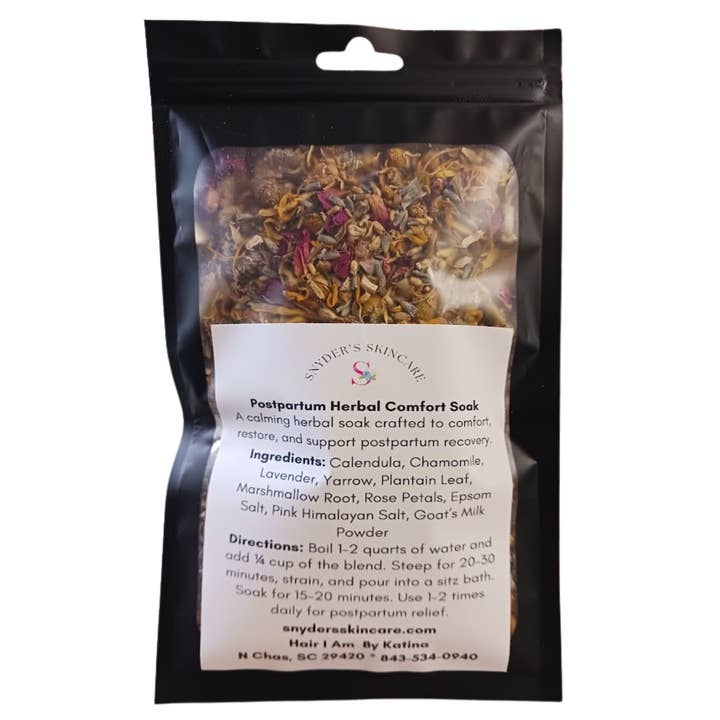 Trempage Confort aux Herbes – Mélange de Bain Botanique pour un Soin Quotidien Doux pour la vente par Snyder's Skincare