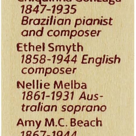 Channel Craft - Wholesale Ruler - Women in Music Ruler2