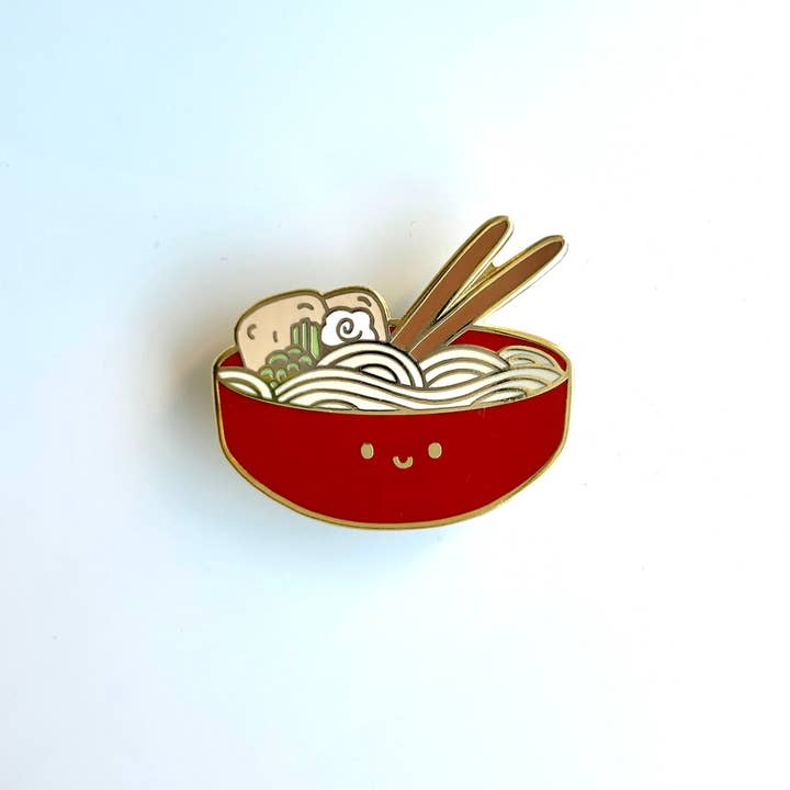 Udon Enamel Pin for wholesale by Yay Parade Co.