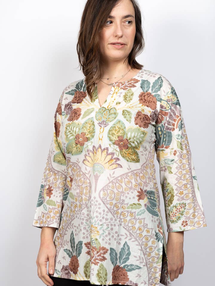 Divya Cotton Kurta Tunic for wholesale by Dolma