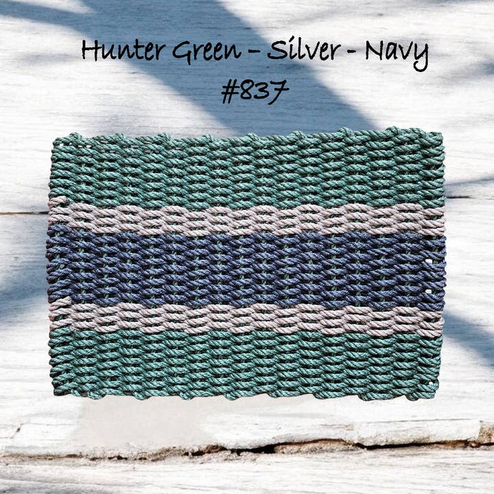 837 The "Original" Handcrafted Woven Maine Lobster Rope Door Mat for wholesale by Maine Rope Mats