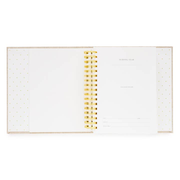 Sugar Paper - Wholesale Memory Book - Kids & Baby - Flax School Years Book3