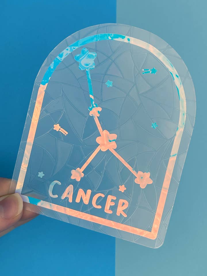 Cancer Constellation Suncatcher for wholesale by Poppodopolis