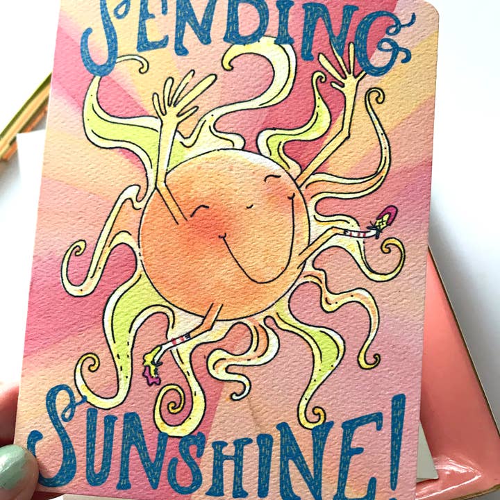 H.macdo Paper Co. - Vendita all'ingrosso Biglietti di auguri di pronta guarigione - Biglietto di auguri Sunshine, biglietto benessere, guarisci presto2