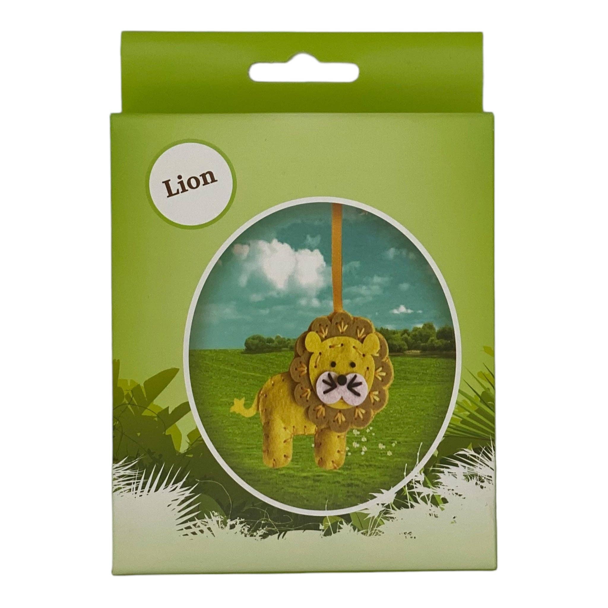 Wildlife Tree - Wholesale DIY Craft Kit - Kids - DIY Felt Lion Sewing Kit3