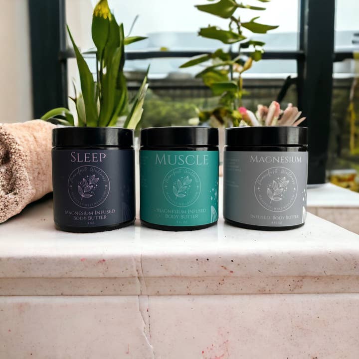 Manifest Wellness - Wholesale Body Balm/Butter - Unscented Magnesium Butter Made with Organic Ingredients4