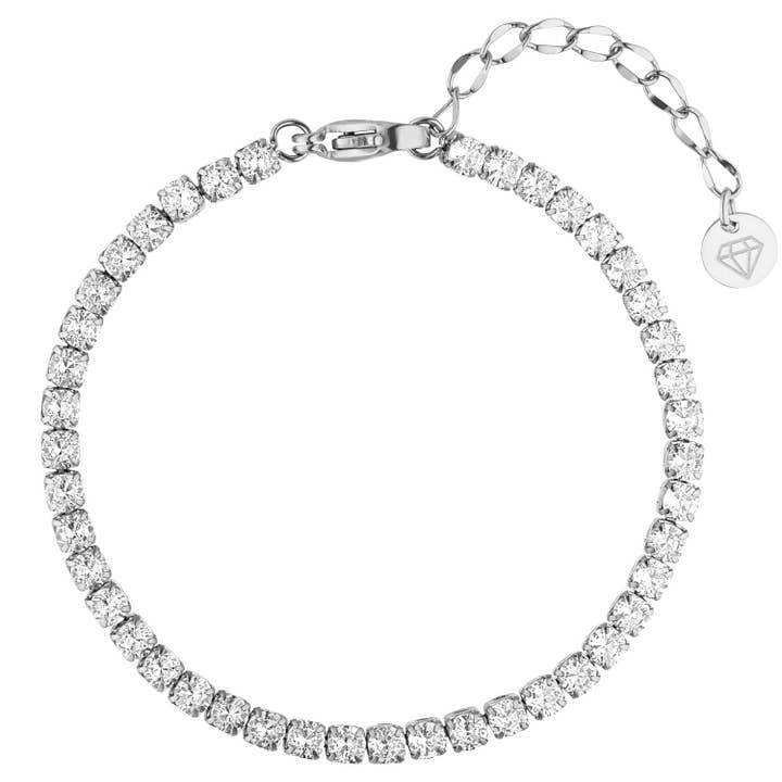 Schmuckgroßhandel - Wholesale Tennis Bracelet - Tennis anklet | 18K gold plated