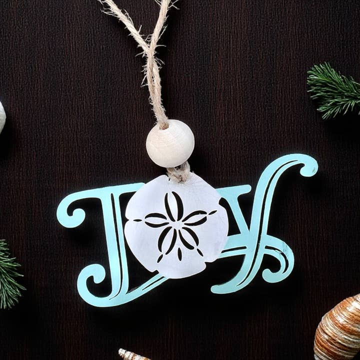 SANDDOLLAR-FREUDE | Weihnachtsornament für den Großhandel von Sadie J. & Co.