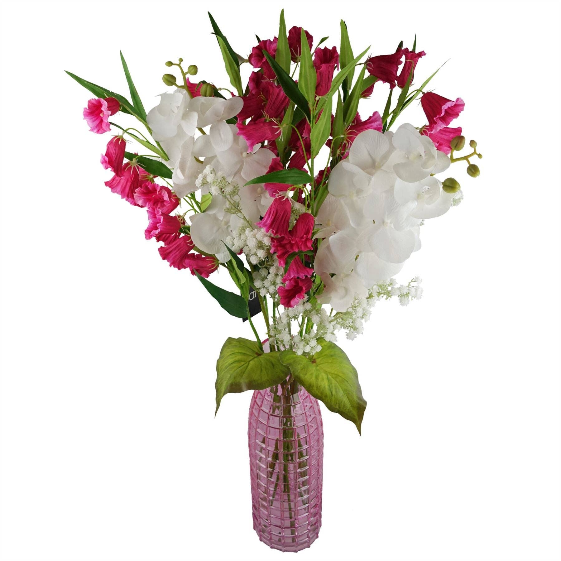 Leaf Design UK LTD – Flores artificiais por atacado – Kit com 6 hastes de gipsofila branca de 85 cm5