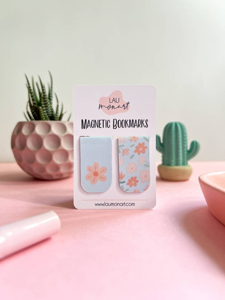 Petal Magnetic Bookmarks for wholesale by Lau Monart