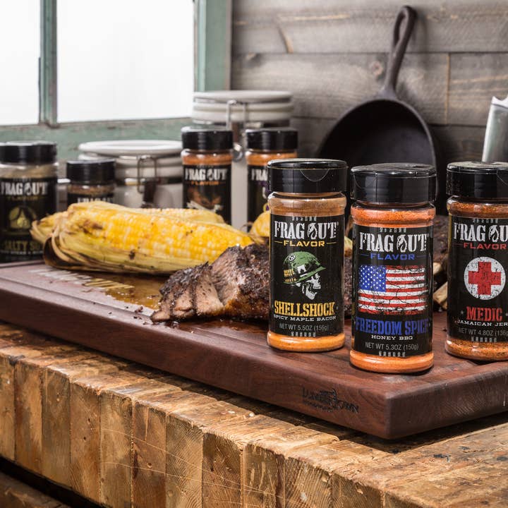 Frag Out Flavor - Wholesale Dried Spice Mix - 8fl oz Medic - Jamaican Jerk Seasoning