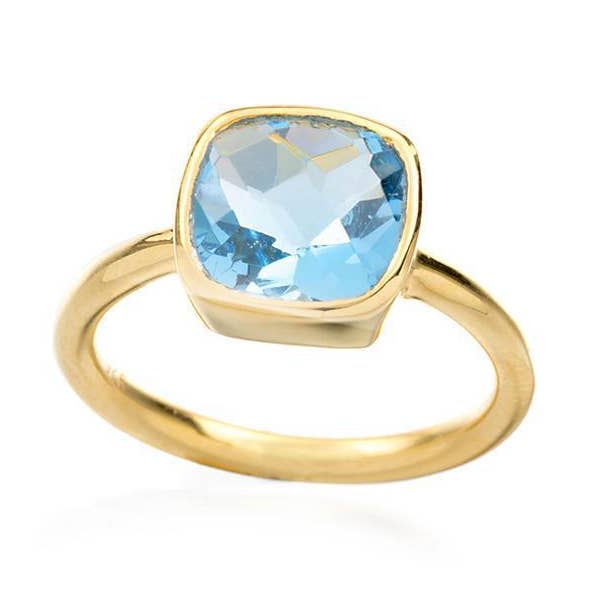 Positano Bezel Ring for wholesale by Ashley Schenkein Jewelry Design