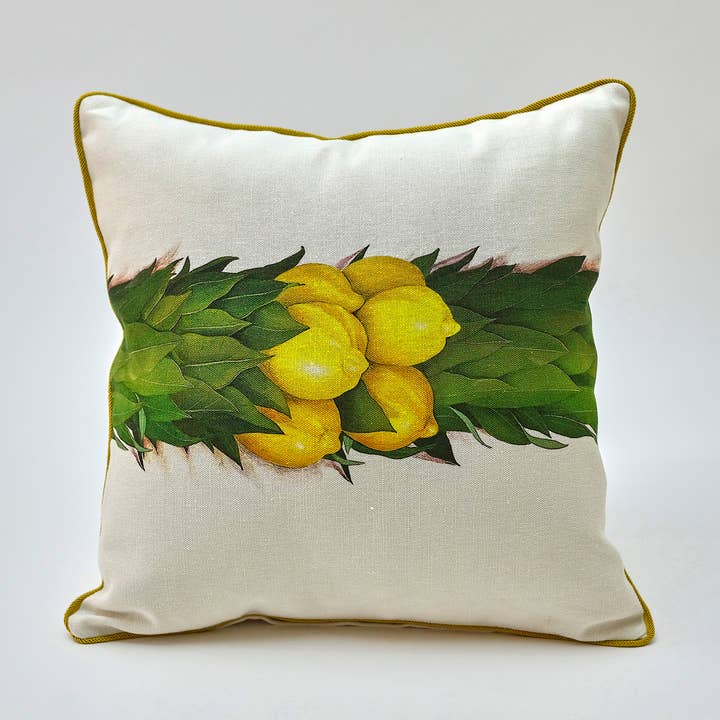 COJÍN FRUTAS LIMÓN - pequeño para venta al por mayor de ALESANDRION´s COLLECTION