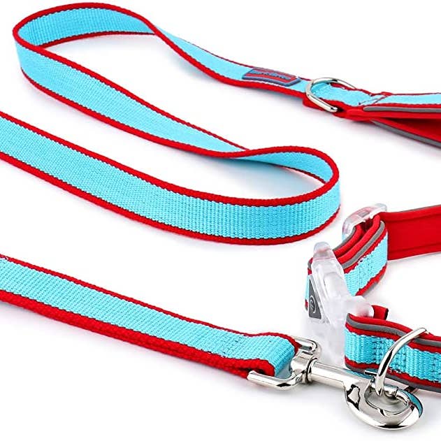 Bark Brite - Wholesale Pet Collar - Dog - Bark Brite Eco-Friendly Bamboo and Neoprene Light Up Collar5