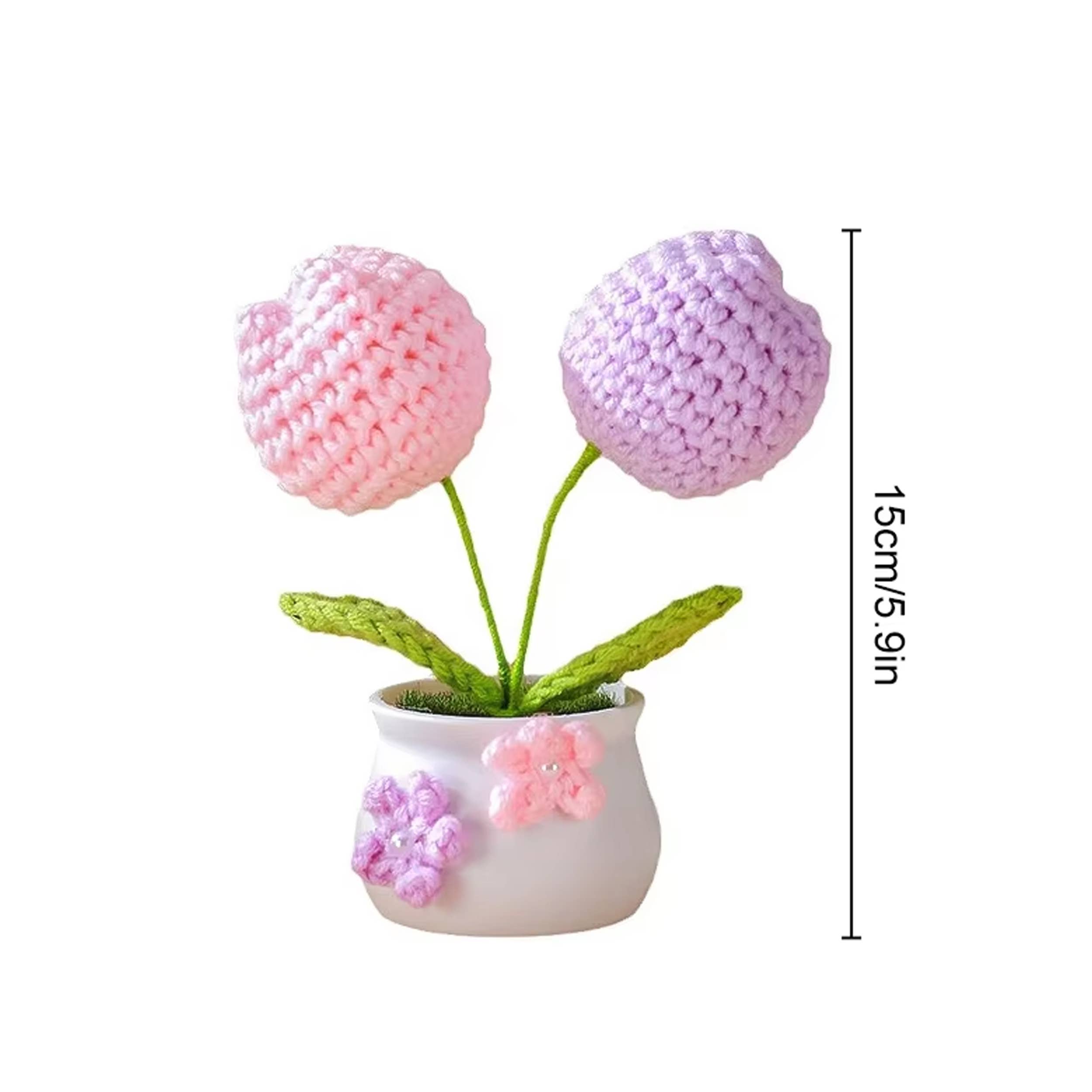 La Bella Monte – wholesale Artificial flowers – Handmade Woven Bouquet Tulip Flower For Holiday Décor5