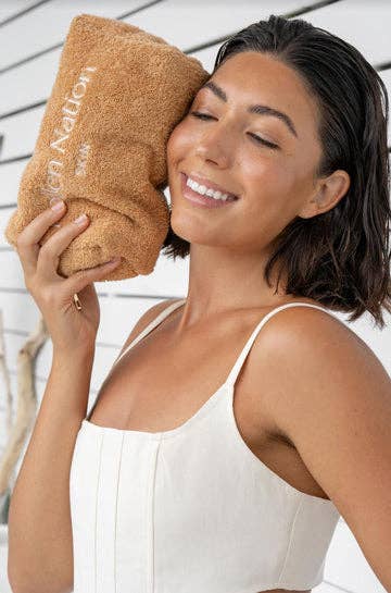 PollenNation Skin - Wholesale Makeup/Cosmetic Bag - Terry Towelling Bee-auty Bag0