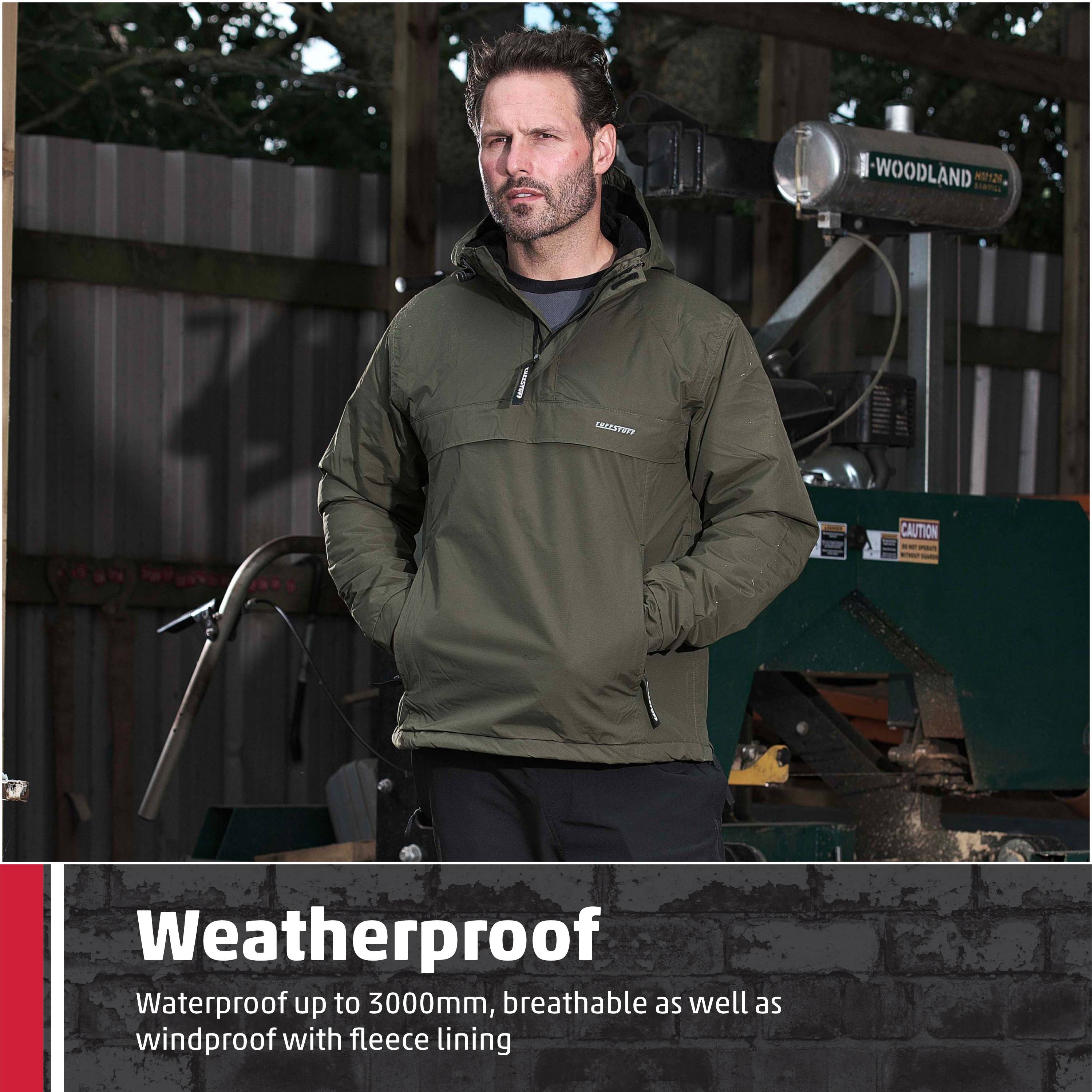 TuffStuff Workwear – Engroshandel Vindjakke - Herre – TuffStuff Sutherland vindjakke, vindtæt og vandtæt6