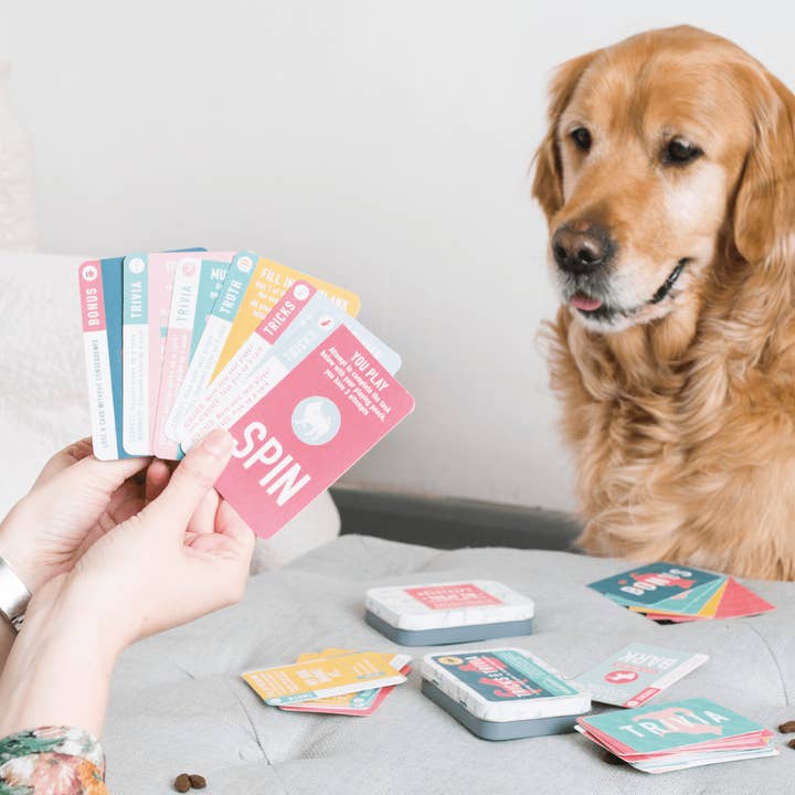 Goodchap's - Wholesale Card Game - 10 Tricks & Trivia Card Games in Display Unit | Dog Gifts7