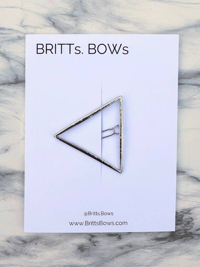 BRITTs. BOWs - Wholesale Hair Clip - Women's - Gold/Silver Hair Clips0