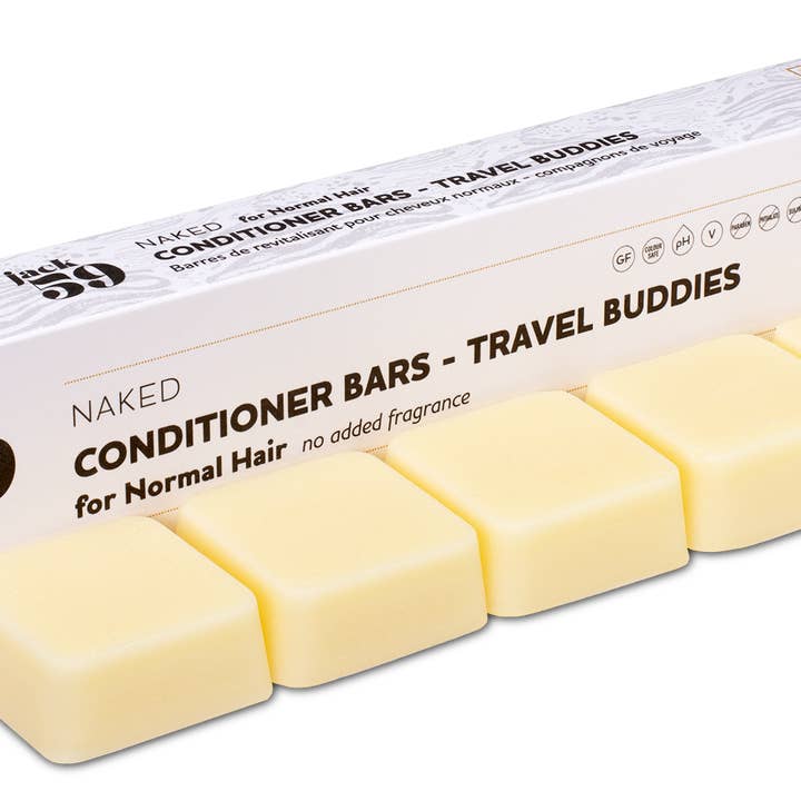 Jack59 Inc. - Wholesale Hair Conditioner - Travel Buddies Conditioner - Refill (5 Pack)