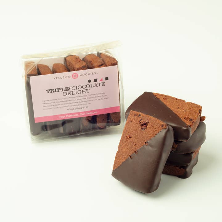 Kelley's Kookies - Wholesale Chocolate Covered Sweets - Triple Chocolate Delight2