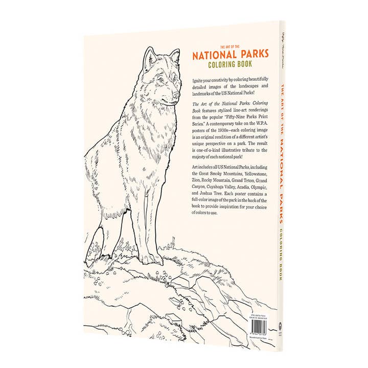 Insight Editions - #1 Pop Culture Publisher - Wholesale Coloring & Activity Book - Adult - The Art of the National Parks Coloring Book3