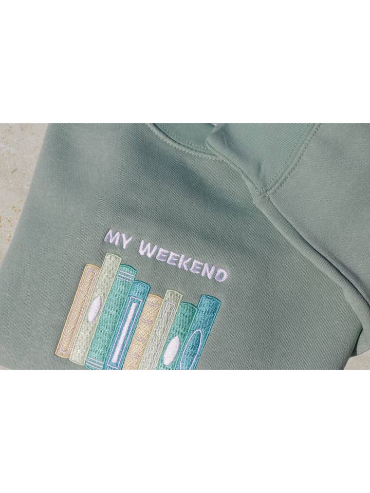 Creology – wholesale Sweatshirt - Unisex – Min helg är bokad Crewneck Sweatshirt3