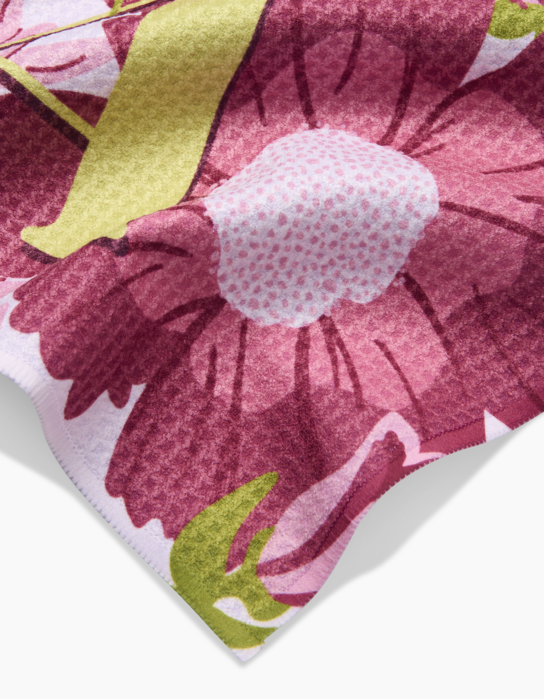 Geometry - Wholesale Tea Towel - Geometry Monogram Floral Bar Towel2