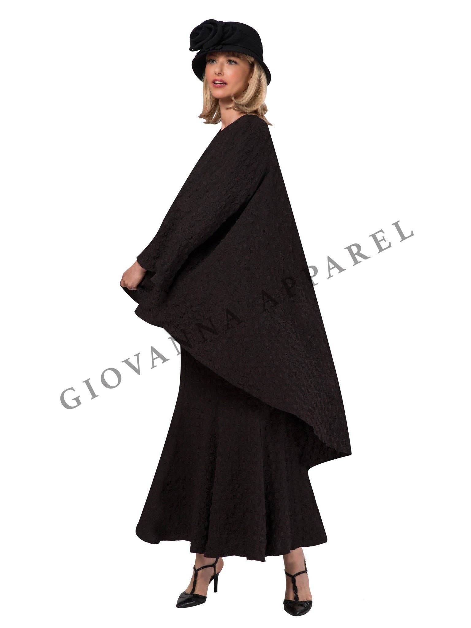 Giovanna - Vendita all'ingrosso Completo top e gonna - Donna - Set top e gonna svasati popcorn 2 pezzi9