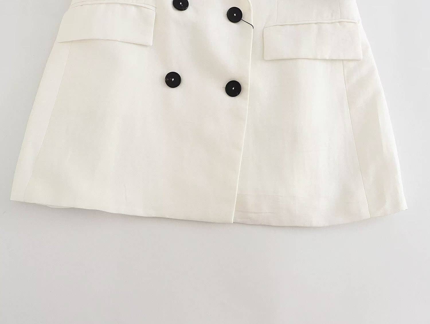 Marayn - Wholesale Suit Set - Women's - Linen Suit Set Blazer Vest and Trousers  Chic Export48