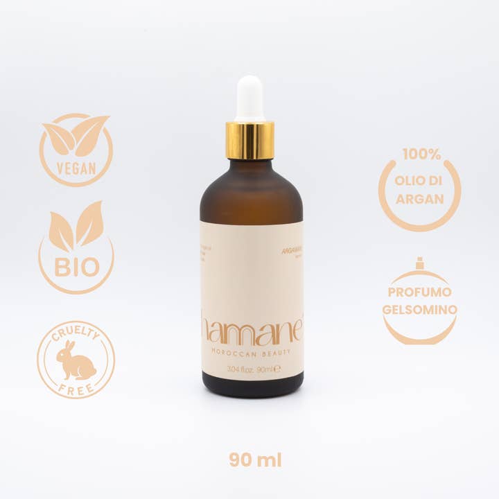 Hamane Moroccan Beauty - Wholesale Bath/Body Oil - Argan Oil3