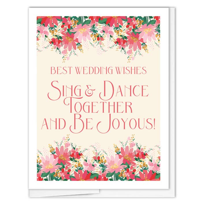 A2 - Wedding Flowers for wholesale by JennyDidIt Note Cards