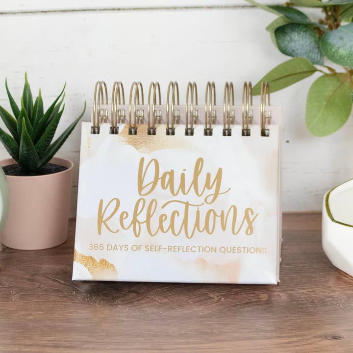 Daily Reflection Questions Daily Desk Easel for wholesale by bloom daily planners