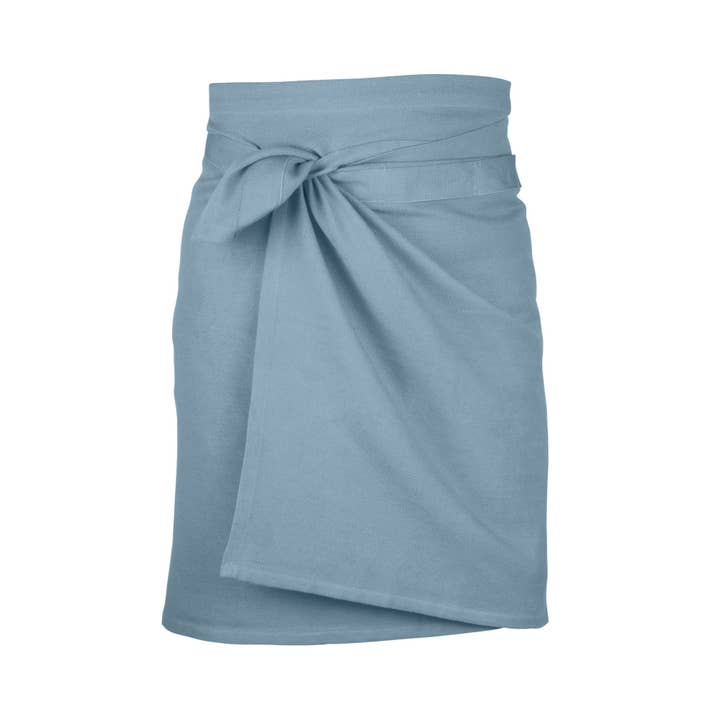 Toalla de cocina gigante - azul grisáceo para venta al por mayor de The Organic Company