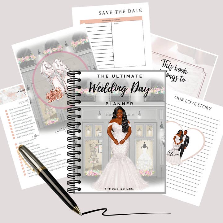 Es mi planificador de bodas para venta al por mayor de Deerora Creations