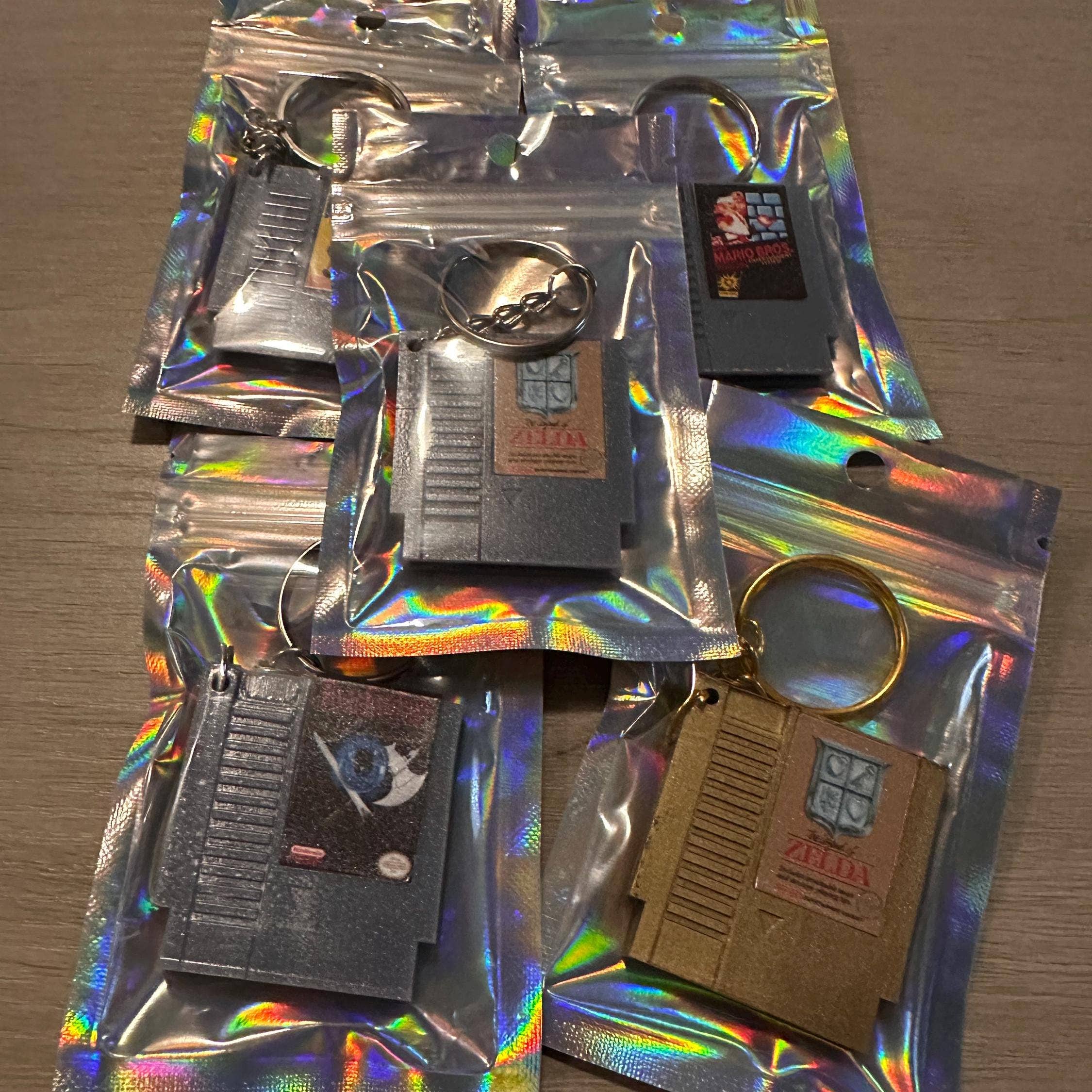 Angelic Angel Gifts - Wholesale Keychain - Unisex - Retro Mini Nes Snes Game Resin Art Keychains5