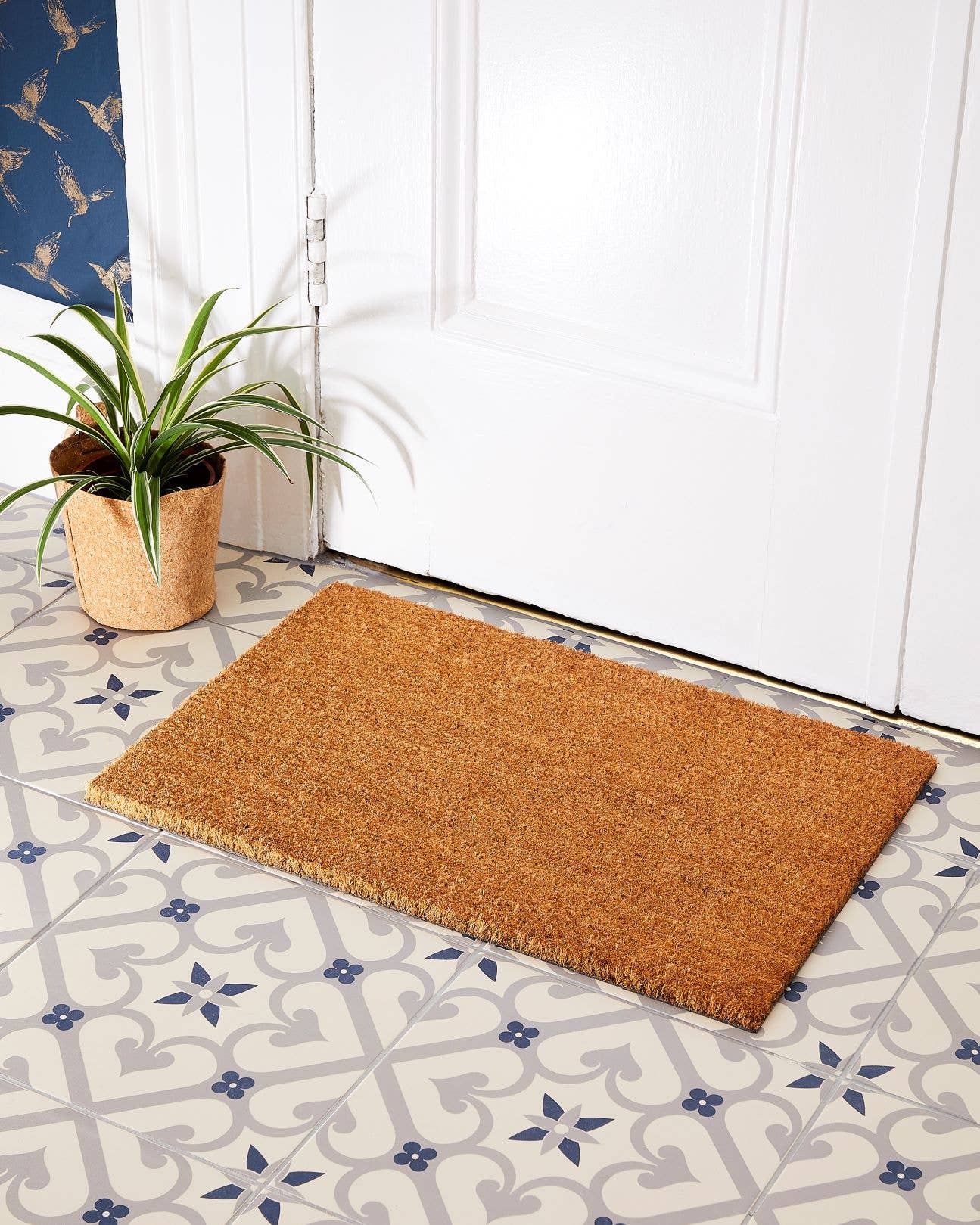 Esselle Limited - Wholesale Door Mat - Astley Plain  Doormat Natural Non-Slip PVC Backing1