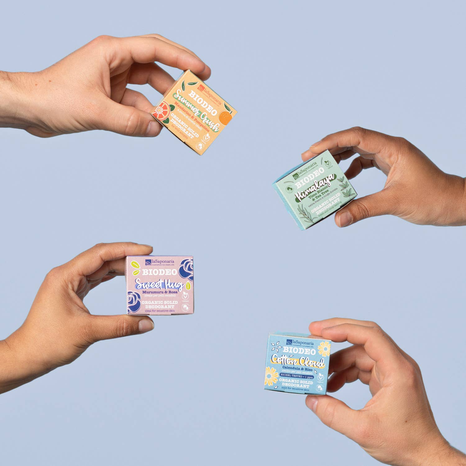 La Saponaria - Wholesale Deodorant - Uniseks - La Saponaria Biodeo Solid Summer Crush - Tropisch (40 gr)2