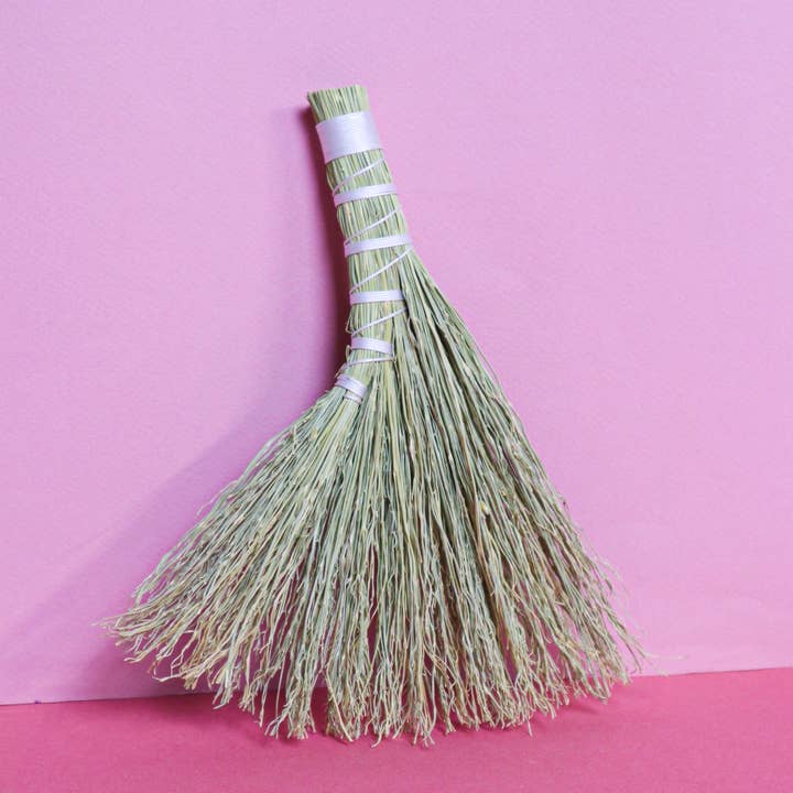 Venus Moon - Wholesale Broom - Handcrafted Mini Whisk Broom – Crumb Sweeper, Altar Broom