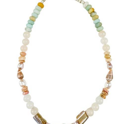 Twine & Twig - Wholesale Beaded/Pearl Necklace - Tribal Classic Necklace | Pearl0
