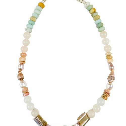 Twine & Twig - Wholesale Beaded/Pearl Necklace - Tribal Classic Necklace | Pearl