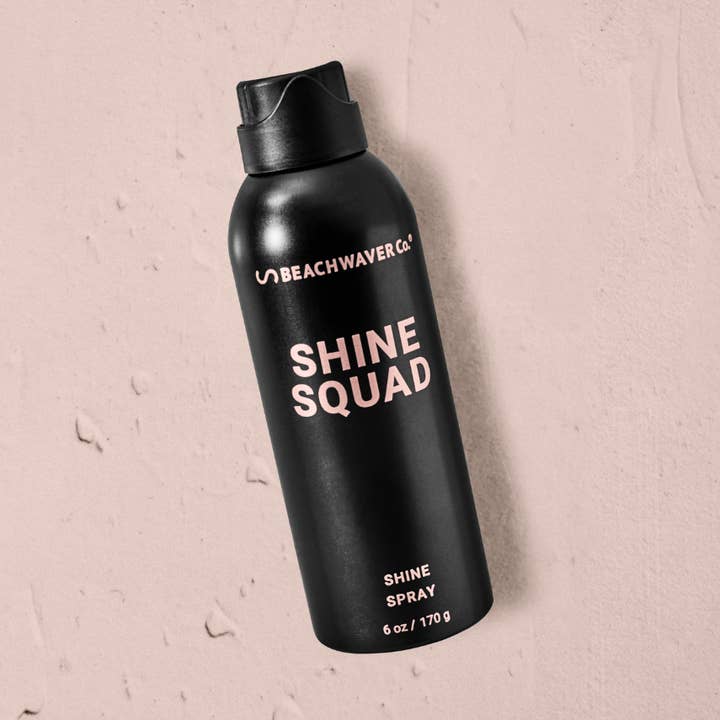 Shine Squad Shine Spray for wholesale by The Beachwaver Co.