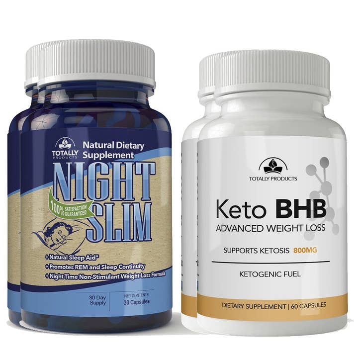 Keto BHB og Night Slim Kombinationspakke for engroshandel hos Totally Products
