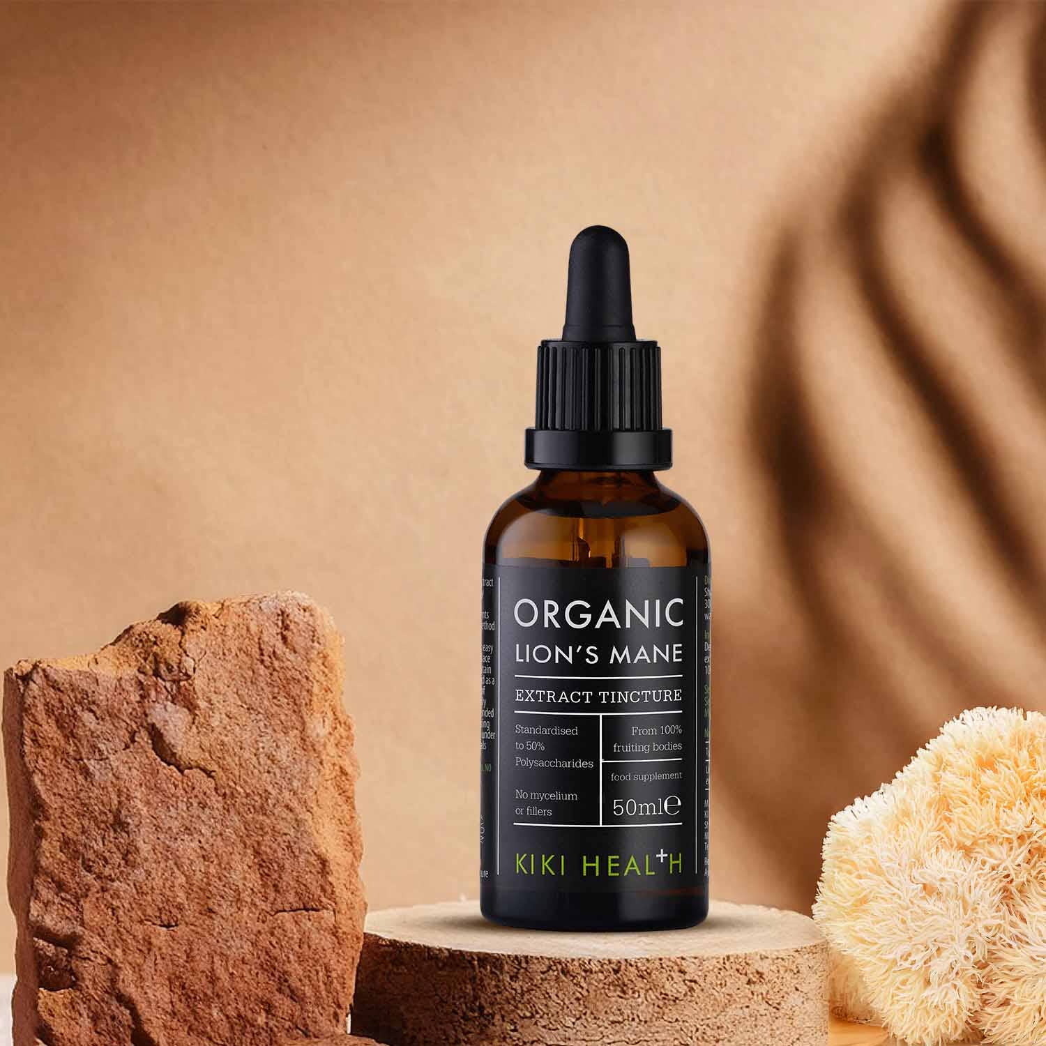 KIKI Health – wholesale Tincture – Organic Lion's Mane Mushroom Extract Tincture - 50ml2