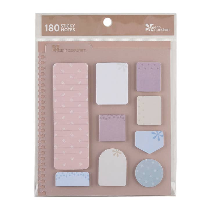 Erin Condren Design - Wholesale Sticky Notes - Universal Snap-In Sticky Notes - Canvas Asterisk