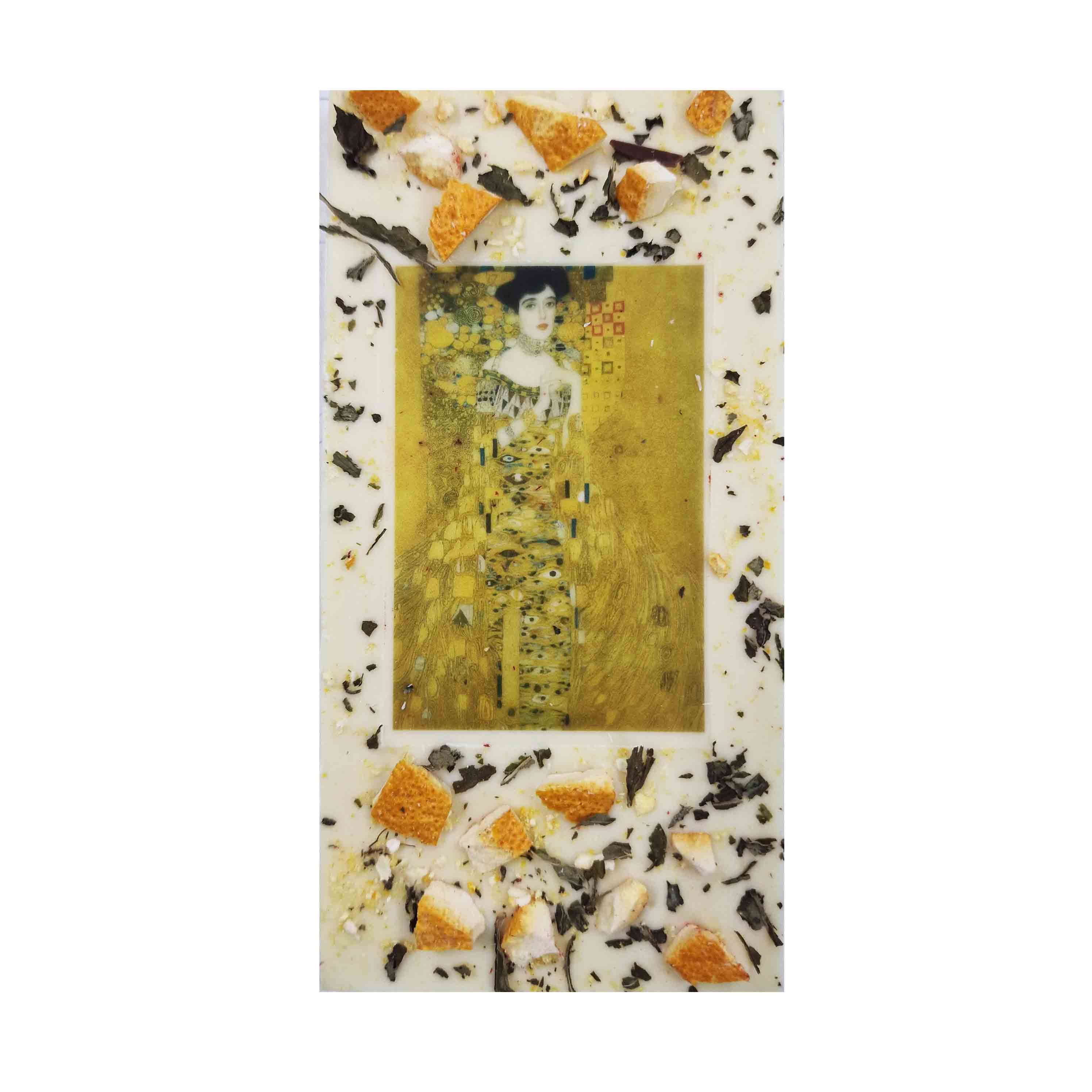 Ritonka ...made with love - Wholesale Chocolate Bar - Premium white chocolate - Klimt, Portrait1