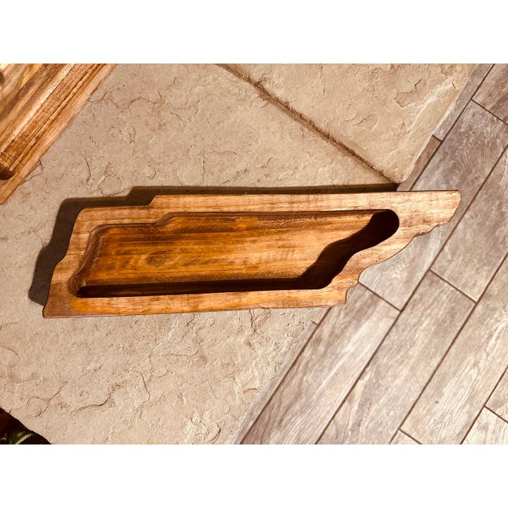 McCain's Furniture Co - Wholesale Candle Holder - Tennessee Stained - Wholesale Bundle of 5 - Candle Ready5