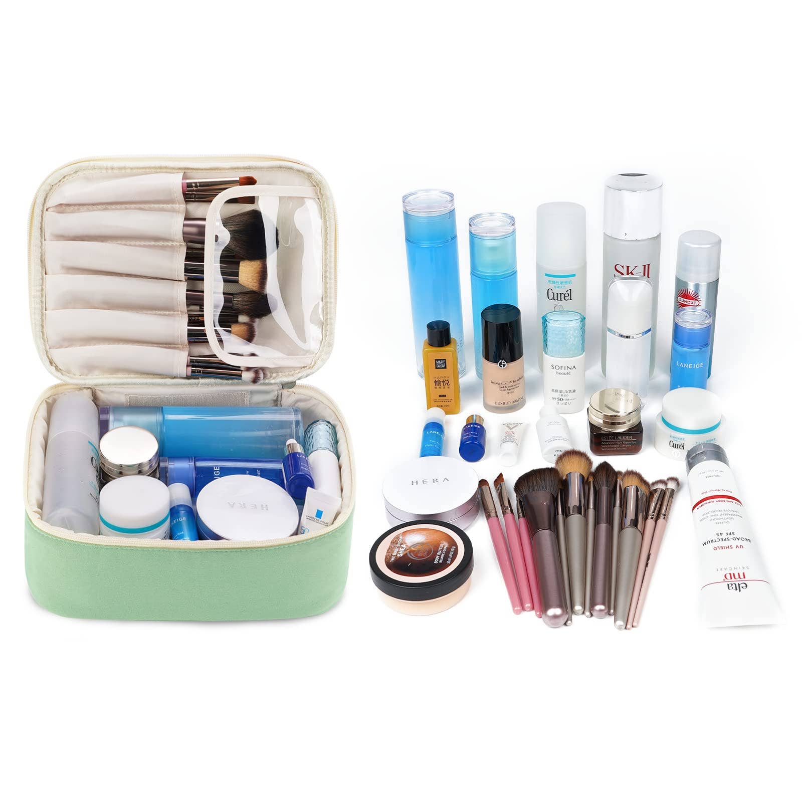 wandf - Vente Trousses de maquillage/cosmétique - Trousse à cosmétiques Narwey NW5122, trousse de maquillage de voyage4