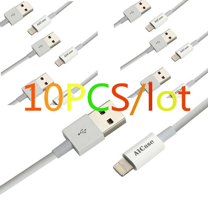 AICase 10PCs OEM iPhone Charge and Sync Lightning Cable for wholesale by AICase