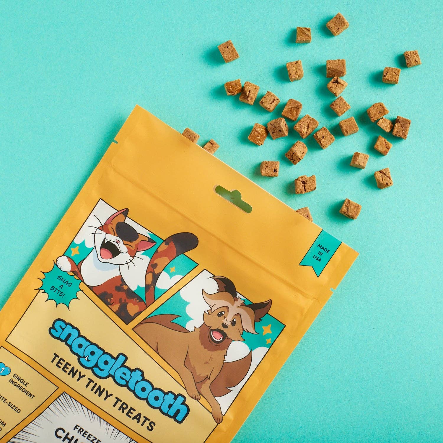 Snaggletooth Pets - Wholesale Pet Treats - Dog - Chicken Liver - Freeze Dried Raw Teeny Tiny Treats1